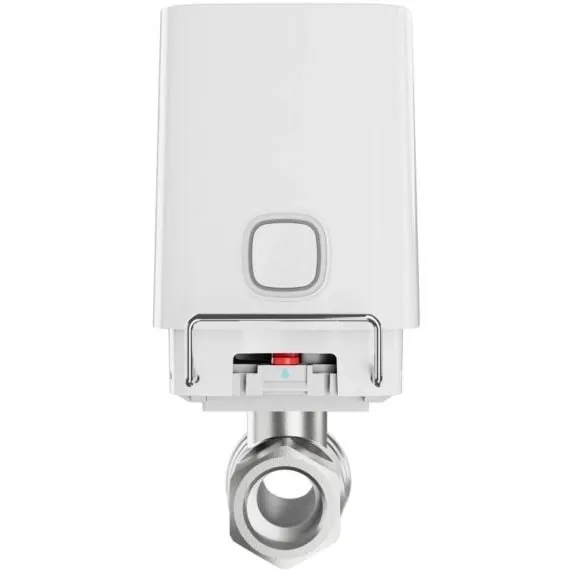 Розумний кульовий кран Ajax WaterStop 1/2" Jeweler, бездротовий, білий (000029710)