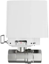 Розумний кульовий кран Ajax WaterStop 1/2" Jeweler, бездротовий, білий (000029710) Фото - 1