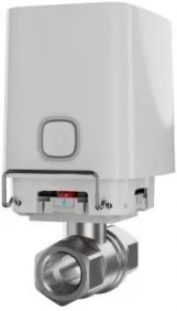 Розумний кульовий кран Ajax WaterStop 1/2" Jeweler, бездротовий, білий (000029710) Фото - 3