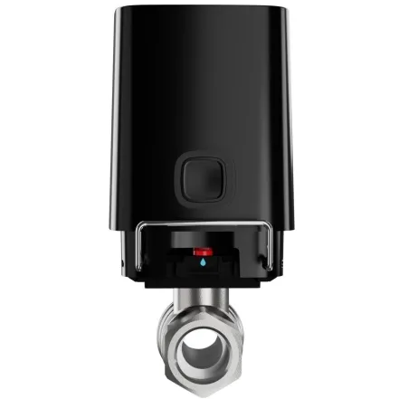 Умный шаровой кран Ajax WaterStop 1/2" Jeweler, беспроводной, черный (000029711)