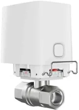 Розумний кульовий кран Ajax WaterStop 3/4" Jeweler, бездротовий, білий (000029712) Фото - 1