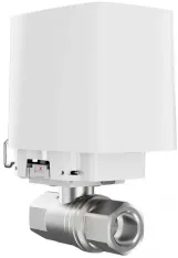 Розумний кульовий кран Ajax WaterStop 3/4" Jeweler, бездротовий, білий (000029712) Фото - 2