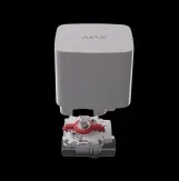 Розумний кульовий кран Ajax WaterStop 3/4" Jeweler, бездротовий, білий (000029712) Фото - 5