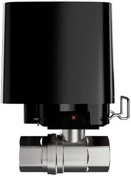 Розумний кульовий кран Ajax WaterStop 3/4" Jeweler, бездротовий, чорний (000029713) Фото - 3