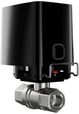 Розумний кульовий кран Ajax WaterStop 3/4" Jeweler, бездротовий, чорний (000029713) Фото - 4