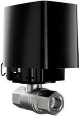 Розумний кульовий кран Ajax WaterStop 3/4" Jeweler, бездротовий, чорний (000029713) Фото - 6