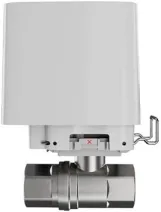 Розумний кульовий кран Ajax WaterStop 1" Jeweler, бездротовий, білий (000029714) Фото - 3