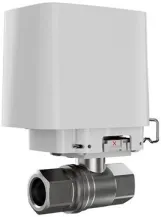 Розумний кульовий кран Ajax WaterStop 1" Jeweler, бездротовий, білий (000029714) Фото - 4