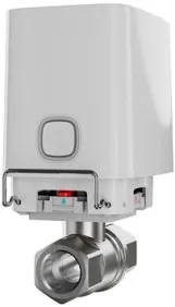Розумний кульовий кран Ajax WaterStop 1" Jeweler, бездротовий, білий (000029714) Фото - 5