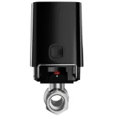 Розумний кульовий кран Ajax WaterStop 1" Jeweler, бездротовий, чорний (000029716)