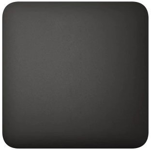 Кнопка для одноклавішного вимикача Ajax SoloButton 1-gang 2-way for LightSwitch, Jeweler, чорний (000029796)