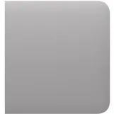 Кнопка для двоклавішного вимикача Ajax SideButton 1-gang 2-way for LightSwitch Jeweler, fog (000029815)