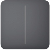 Кнопка для двухклавишного выключателя Ajax SoloButton 2-gang for LightSwitch, Jeweler, graphite (000029820)