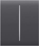 Кнопка для двухклавишного выключателя Ajax SoloButton 2-gang for LightSwitch, Jeweler, graphite (000029820) Фото - 3