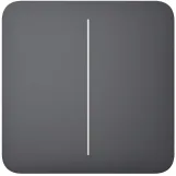 Кнопка для двухклавишного выключателя Ajax SoloButton 2-gang for LightSwitch, Jeweler, graphite (000029820)