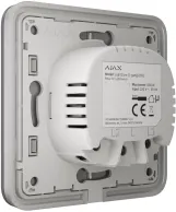 Кнопка для двухклавишного выключателя Ajax SoloButton 2-gang for LightSwitch, Jeweler, graphite (000029820) Фото - 5