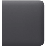 Кнопка для двоклавішного вимикача Ajax SideButton 1-gang 2-way for LightSwitch Jeweler, graphite (000029821)
