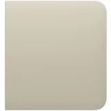 Кнопка для двухклавишного выключателя Ajax SideButton 1-gang 2-way for LightSwitch Jeweler, ivory (000029833)