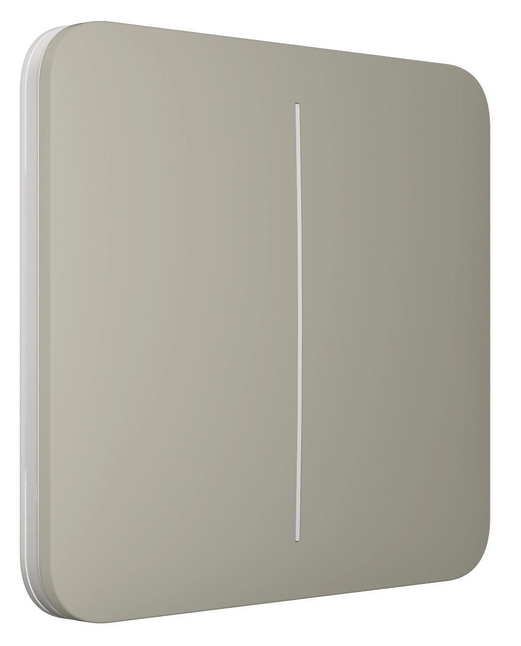 Кнопка для двухклавишного выключателя Ajax SoloButton 2-gang for LightSwitch, Jeweler, olive (000029838) Фото - 1