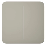 Кнопка для двухклавишного выключателя Ajax SoloButton 2-gang for LightSwitch, Jeweler, olive (000029838)
