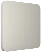 Кнопка для двухклавишного выключателя Ajax SoloButton 2-gang for LightSwitch, Jeweler, oyster (000029844) Фото - 1