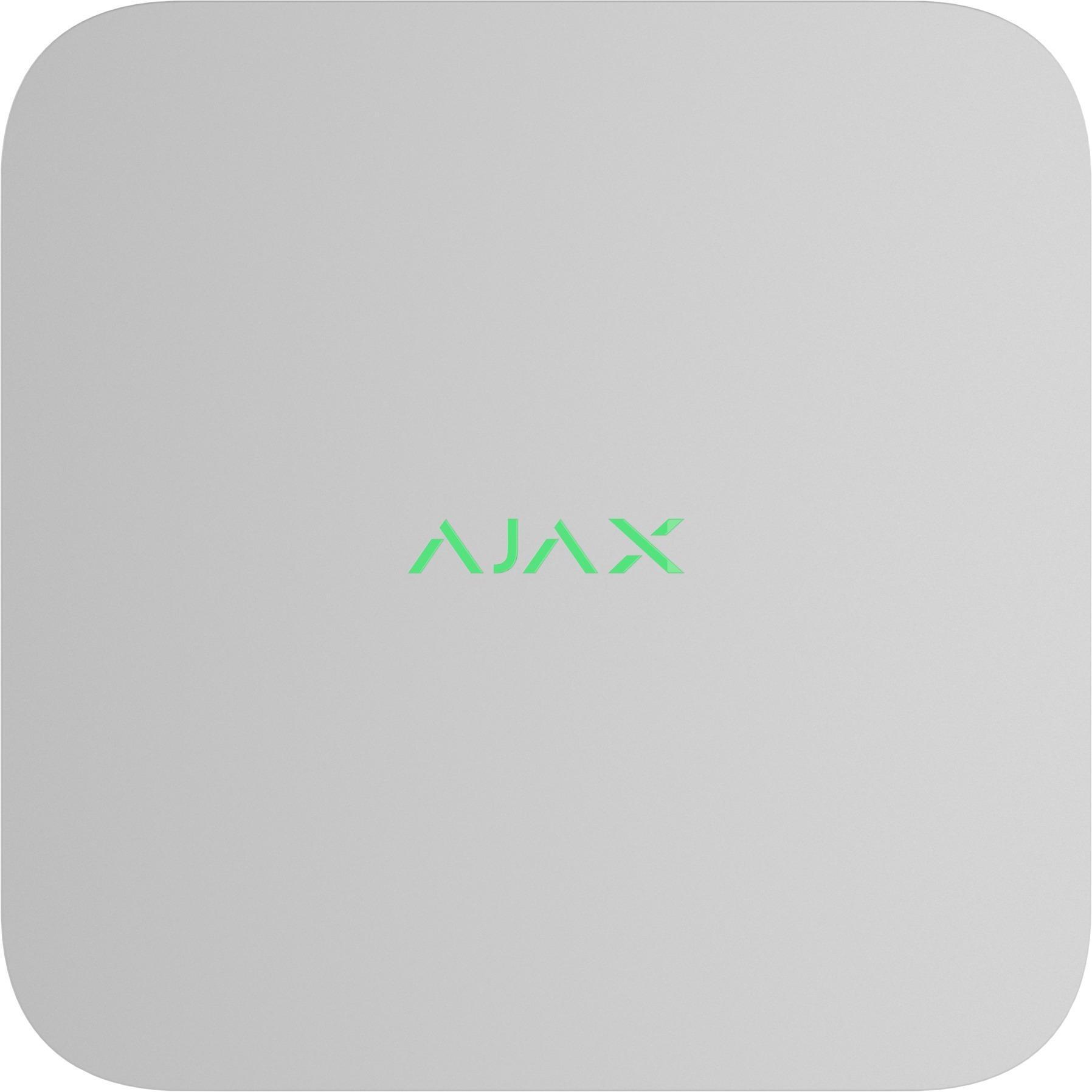 Сетевой видеорегистратор Ajax NVR, 8 каналов, белый (000034516)