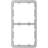 Рамка для вимикача на 2 секції Ajax Frame 2 seats for LightSwitch Vertical (000037733)