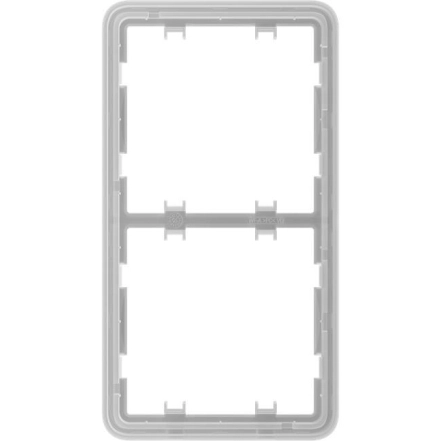 Рамка для вимикача на 2 секції Ajax Frame 2 seats for LightSwitch Vertical (000037733)