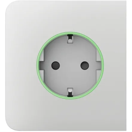 Бічна панель для вбудованої розетки Ajax SideCover for Outlet smart, Jeweler, бездротова, білий (000038776)