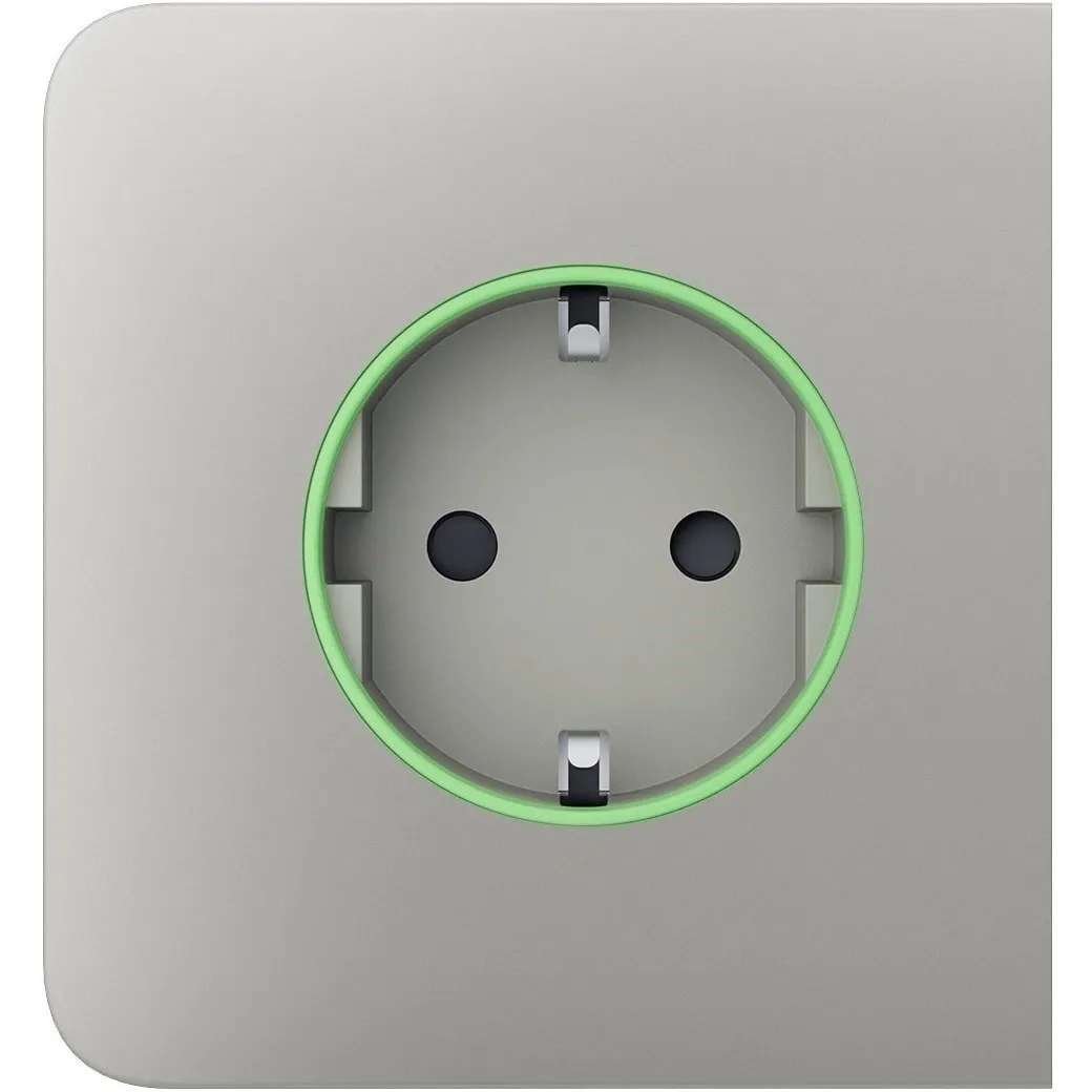 Бічна панель для вбудованої розетки Ajax SideCover for Outlet smart, Jeweler, бездротова, oyster (000038786)