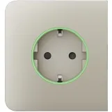 Бічна панель для вбудованої розетки Ajax SideCover for Outlet smart, Jeweler, бездротова, ivory (000038795)
