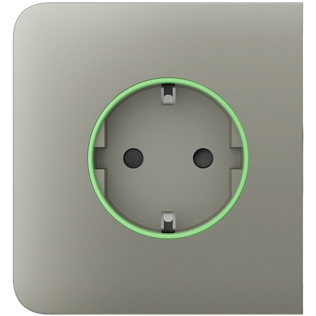 Бічна панель для вбудованої розетки Ajax SideCover for Outlet smart, Jeweler, бездротова, olive (000038798)