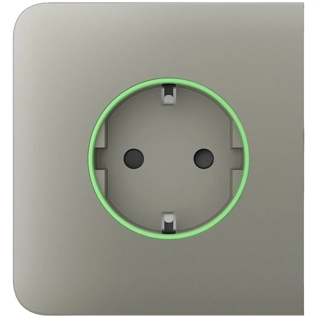 Бічна панель для вбудованої розетки Ajax SideCover for Outlet smart, Jeweler, бездротова, olive (000038798)