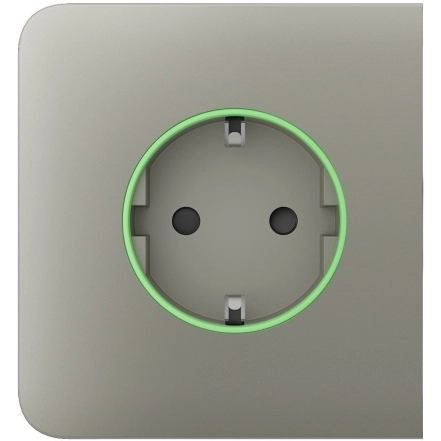 Бічна панель для вбудованої розетки Ajax SideCover for Outlet smart, Jeweler, бездротова, olive (000038798)