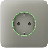 Передняя панель для встраиваемой розетки Ajax SoloCover for Outlet smart, Jeweler, беспроводной, olive (000038799)