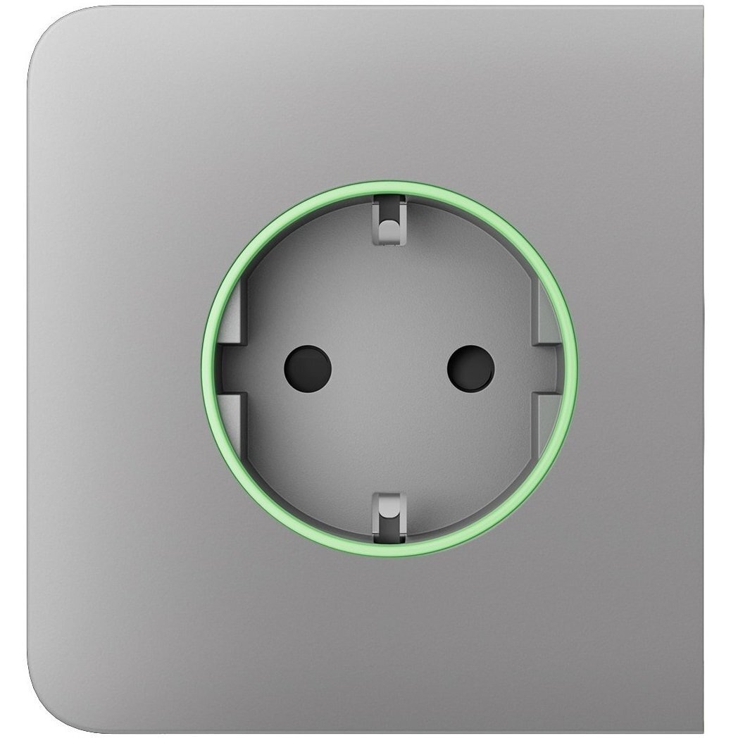 Бічна панель для вбудованої розетки Ajax SideCover for Outlet smart, Jeweler, бездротова, fog (000038801)