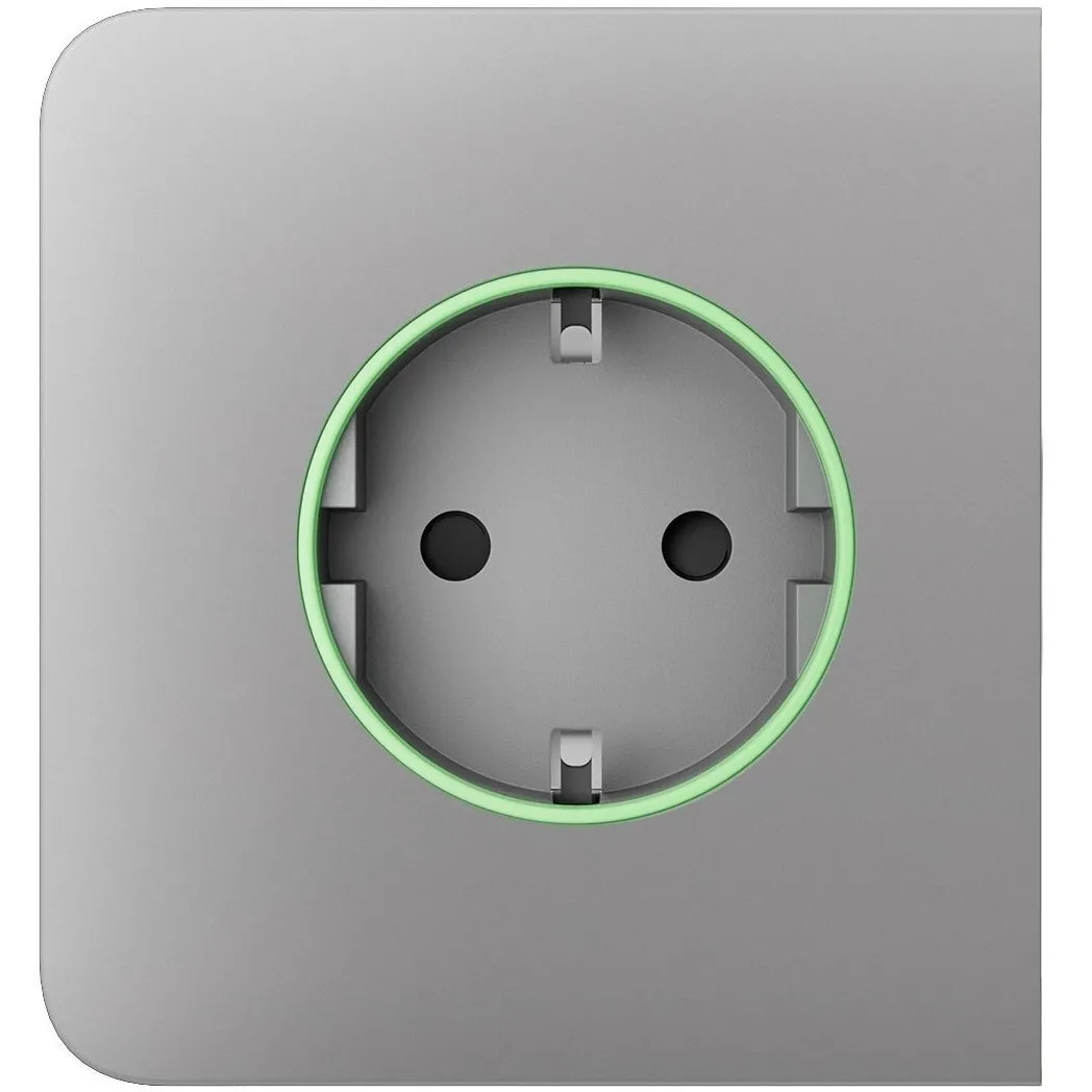 Боковая панель для встраиваемой розетки Ajax SideCover for Outlet smart, Jeweler, беспроводная, fog (000038801)