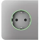 Боковая панель для встраиваемой розетки Ajax SideCover for Outlet smart, Jeweler, беспроводная, fog (000038801)