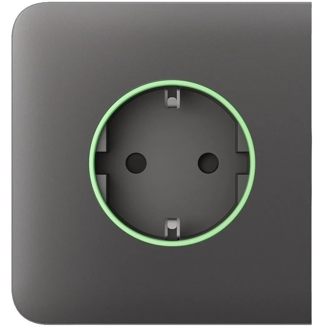 Бічна панель для вбудованої розетки Ajax SideCover for Outlet smart, Jeweler, бездротова, grey (000038808)