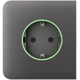 Бічна панель для вбудованої розетки Ajax SideCover for Outlet smart, Jeweler, бездротова, grey (000038808)