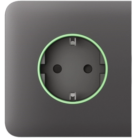 Бічна панель для вбудованої розетки Ajax SideCover for Outlet smart, Jeweler, бездротова, grey (000038808)