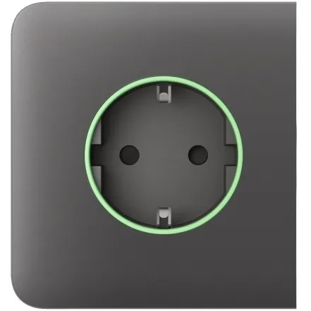 Бічна панель для вбудованої розетки Ajax SideCover for Outlet smart, Jeweler, бездротова, grey (000038808)