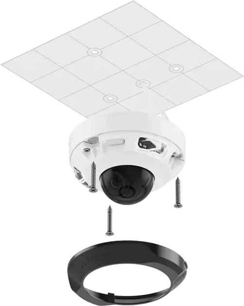 IP-камера Ajax DomeCam Mini 8 Мп, 4 мм White (000039329) Фото - 3