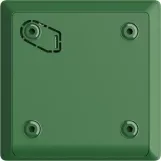 Беспроводная настенная кнопка для активации пожарной тревоги Ajax Manual Call Point jewelle Зеленая (000044794) Фото - 4