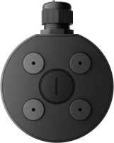 Монтажна коробка для кріплення камери Ajax JunctionBox, 118x59, чорний (000045808) Фото - 1