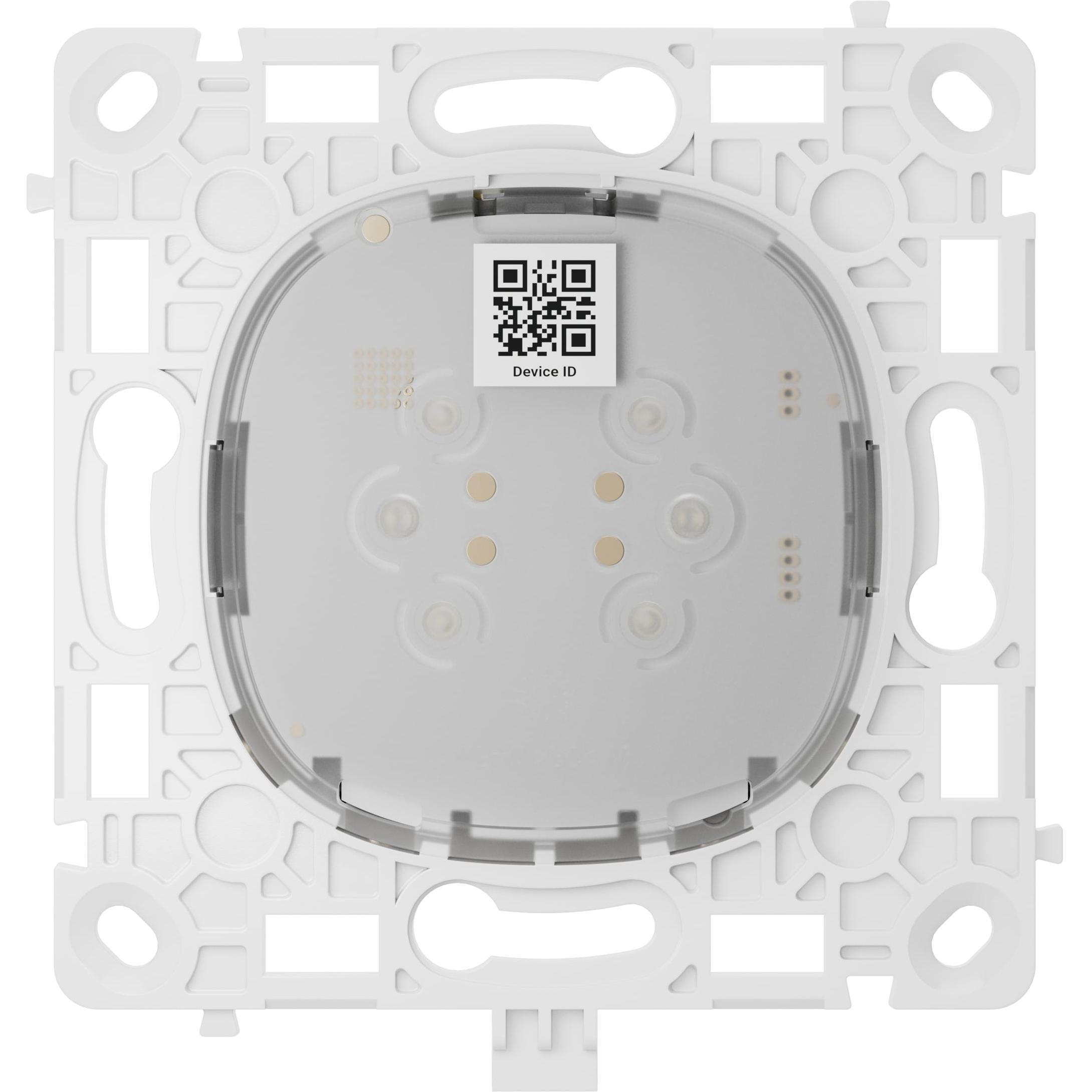 Реле двоклавішне, вимикач Ajax LightCore 2-gang 2-way for LightSwitch Jeweler бездротовий (000046124)