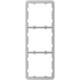 Рамка для вимикача на 3 секції Ajax Frame 3 seats for LightSwitch Vertical (000046132)