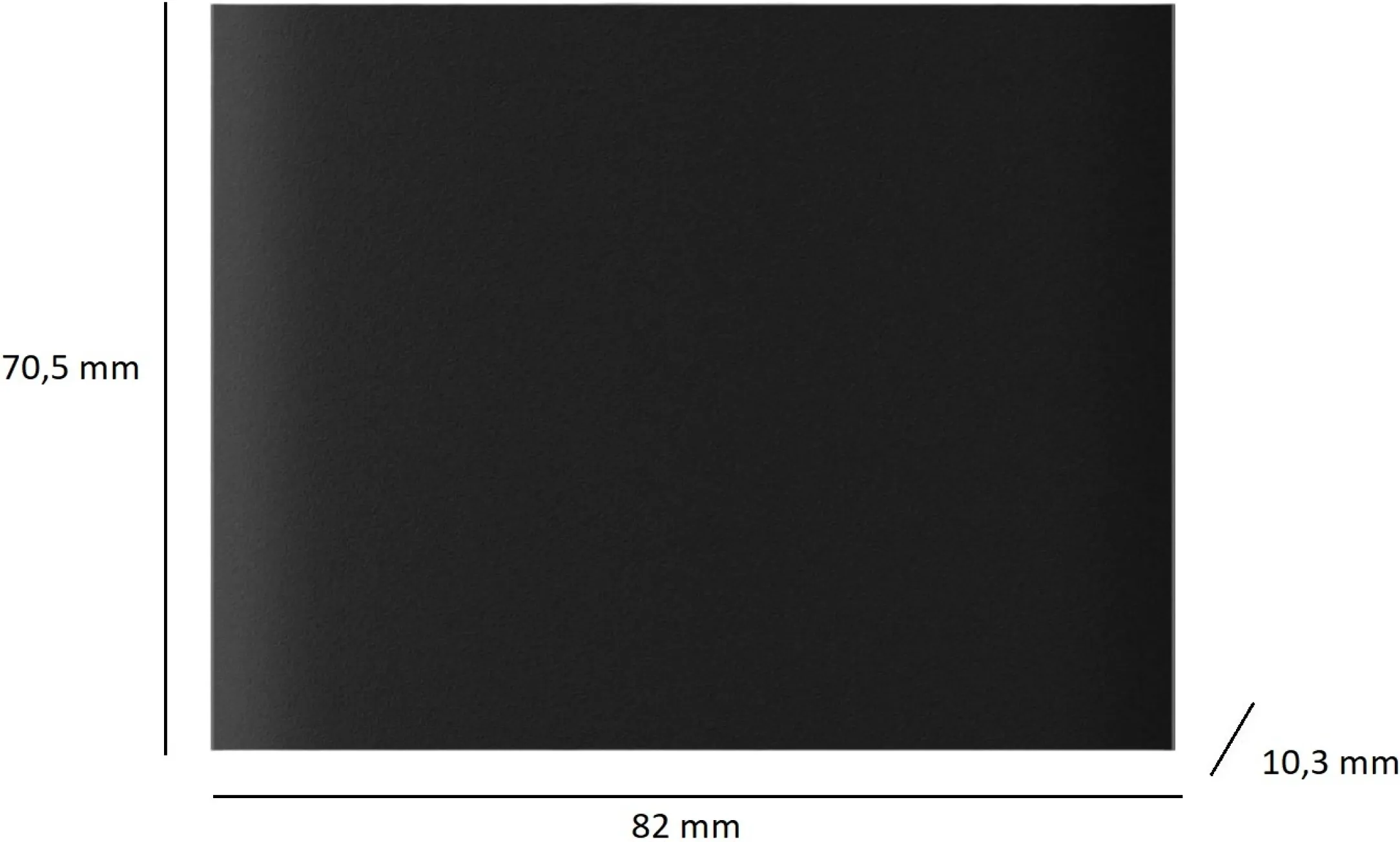 Кнопка центральная для одноклавишного вертикального выключателя Ajax CenterButton for LightSwitch, Black (000046443) Фото - 1