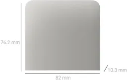 Кнопка боковая для одноклавишного вертикального выключателя Ajax SideButton for LightSwitch, Jeweler, Oyster (000046471) Фото - 1