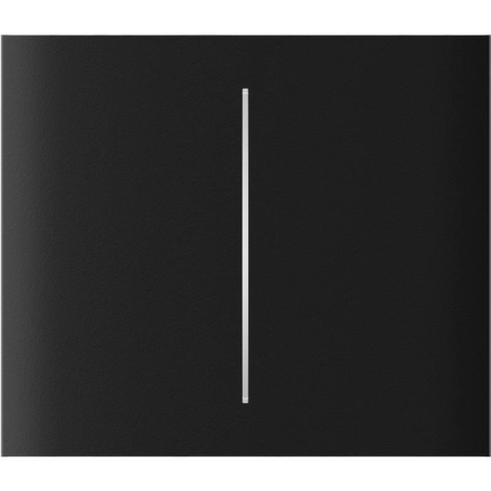 Кнопка центральная для двухклавишного вертикального выключателя Ajax LightSwitch, беспроводная, черный (000046473)